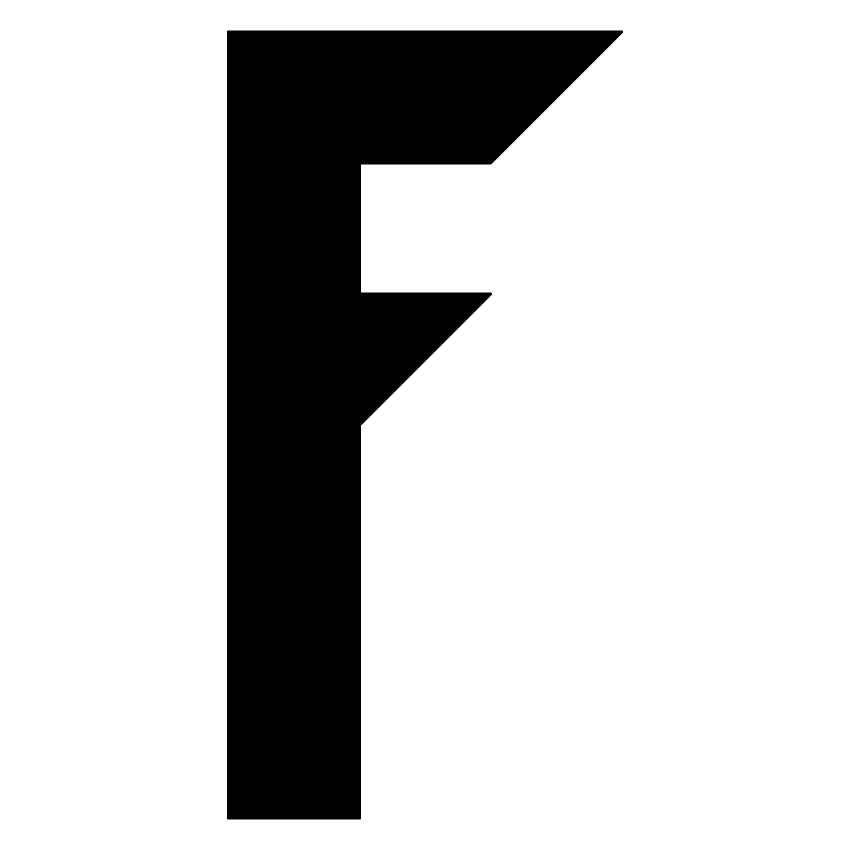 Letra F Tangram
