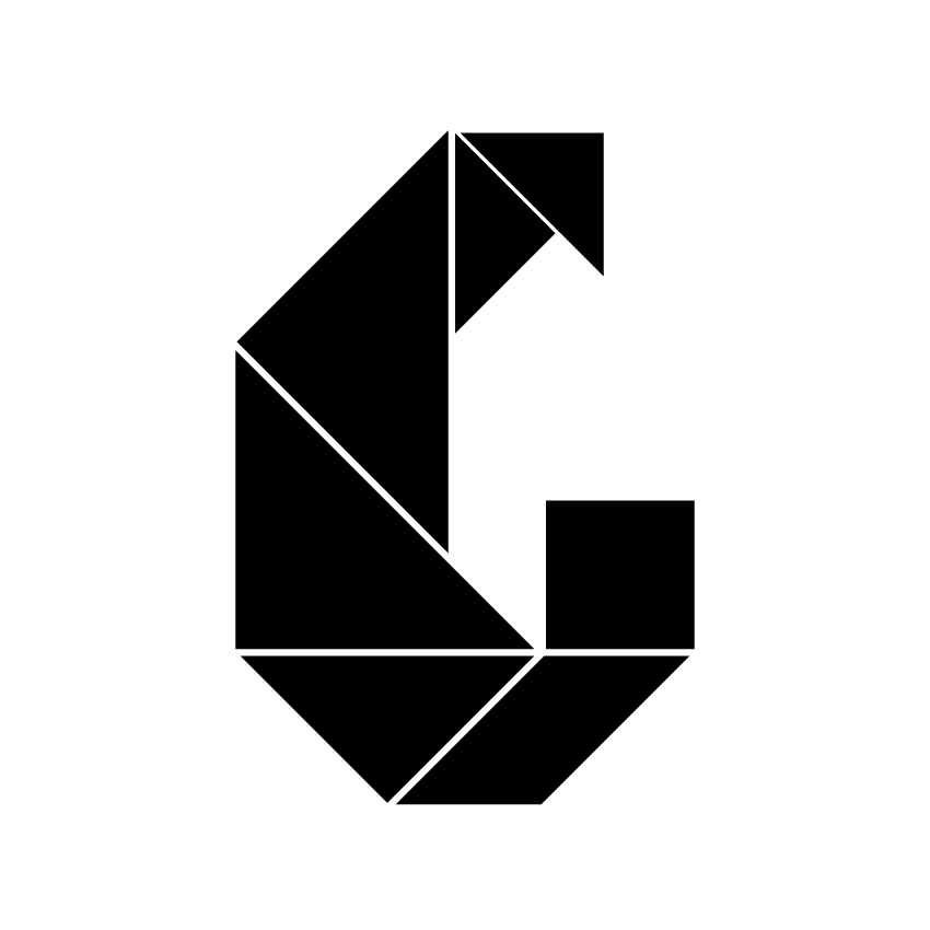Letra G Tangram Solución