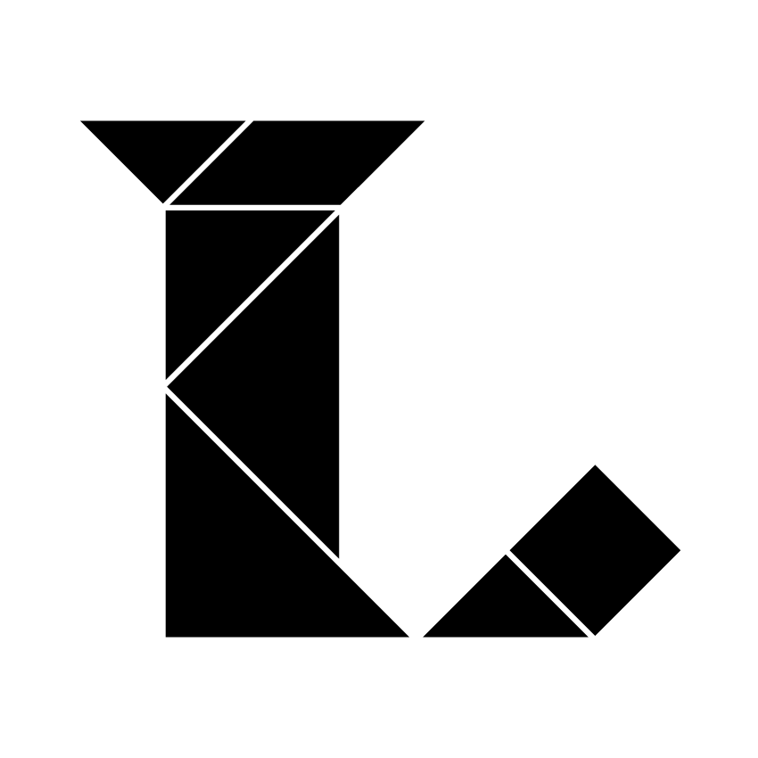Letra L Tangram Solución