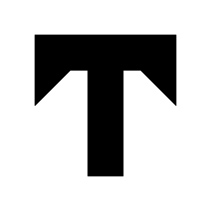 Letra T Tangram
