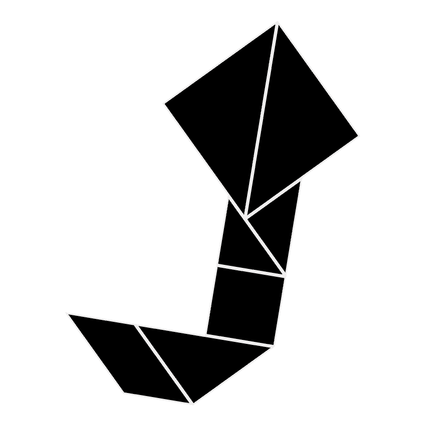 Tangram Figura Solución