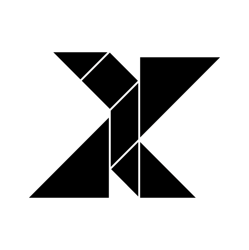 Tangram Letra X Solución