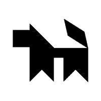 Perro #6 Tangram